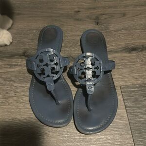 Blue Tory Burch Miller sandals